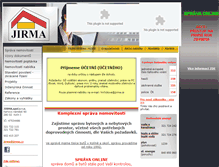 Tablet Screenshot of jirma.cz
